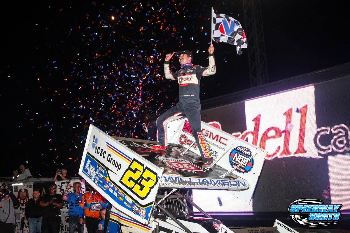 GWRacing_'s tweet photo. A night to remember!! 🏆

@GaretWilliamson put the @FischerMotor23 in 𝗩𝗜𝗖𝗧𝗢𝗥𝗬 𝗟𝗔𝗡𝗘 with the @WorldofOutlaws for the first time last night at @RiverCitiesND! 

Safe to say we’re still taking this one in. 👊🏼

🛒 𝗦𝗛𝗢𝗣 | https://t.co/9a58jtIzie https://t.co/oKuQ8ec2sE