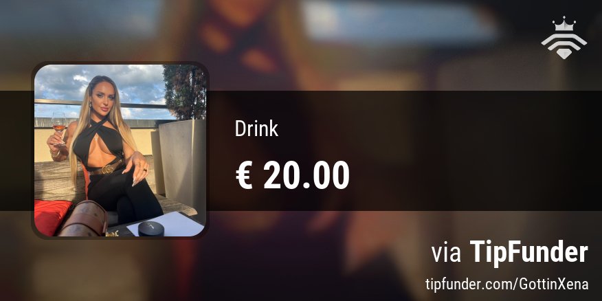 GottinXenaa's tweet photo. Es gab gerade ein neues Trinkgeld aus meiner Tipliste für mich über € 20.00!
Kann ich mit deinem auch rechnen?
Finde es heraus auf https://t.co/s6XpuxhXB3 via TipFunder https://t.co/LTSLa0YqOi