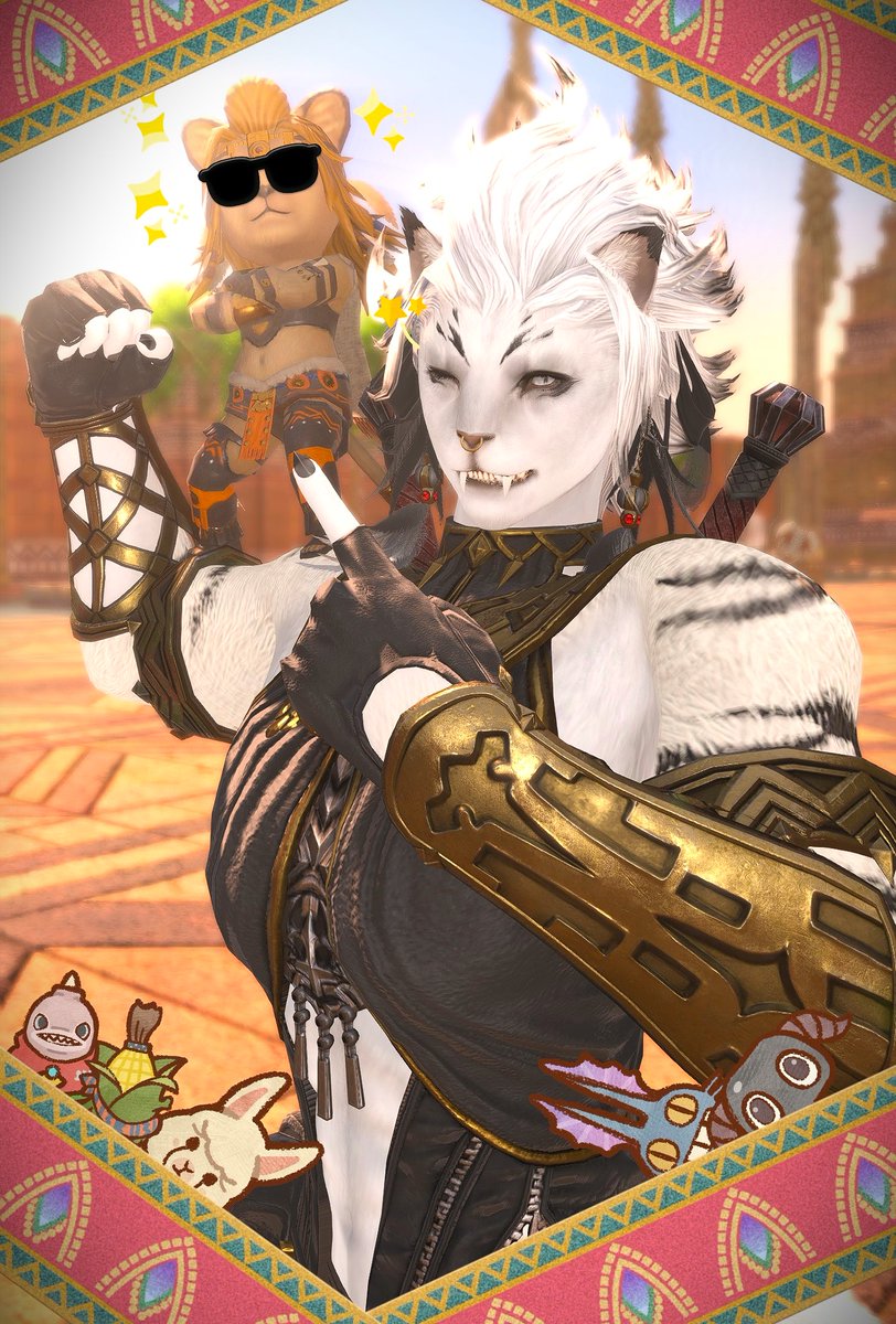 frostyz117's tweet photo. Love my new Mini Lamaty'i
#FF14 #hrothgar #hrothgal #gpose https://t.co/Ttln85wBCS