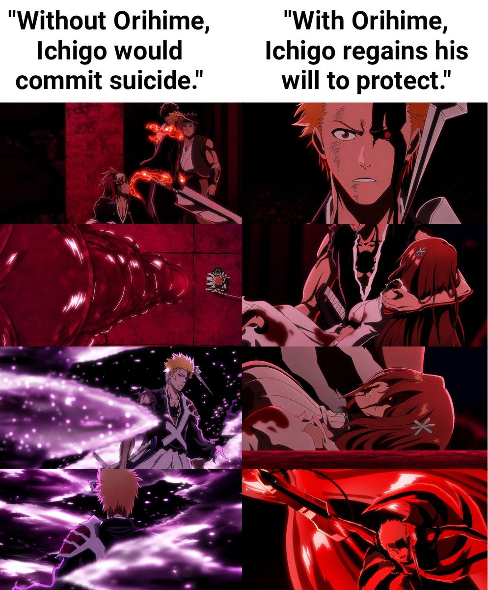 ichihimepics's tweet photo. Ichigo is the type: I can't live without my woman. 😭 https://t.co/hH0iGnSXo3