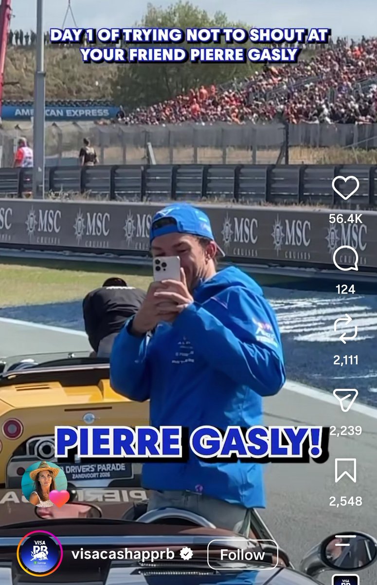 JuriJayB's tweet photo. Got too little 8122 last week. 
But Mama Piastri pulled up
Owh.
And she only liked VCARB's posts with Yuki 😆😆😆🔥🔥

Oscar, step up mate!🫠 https://t.co/tNDJOwNzyj