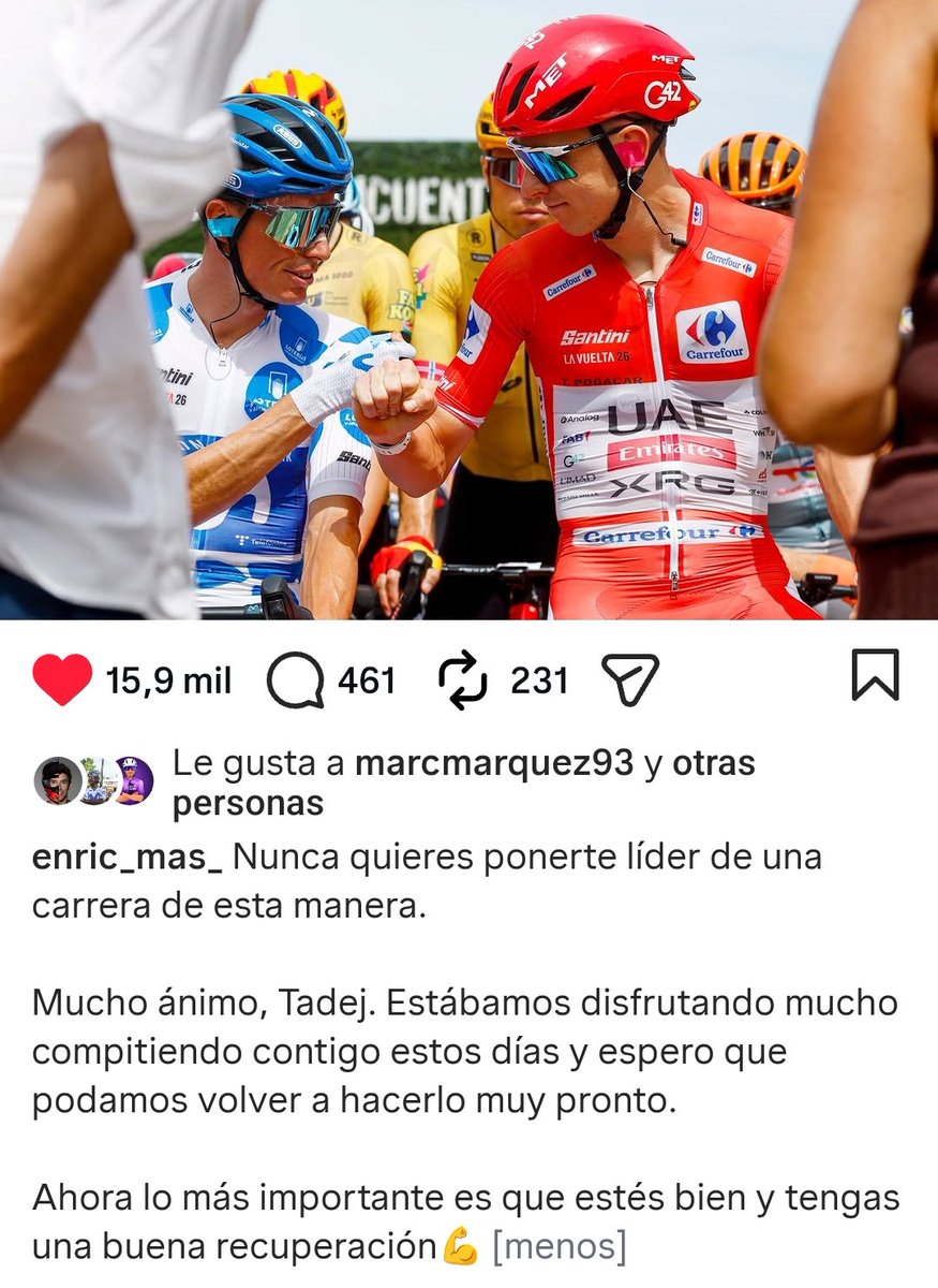 OlympicDeportes's tweet photo. Bravo 👏👏 Enric Mas 🇪🇦 ⬇️⬇️ https://t.co/v1YXPn3BUV