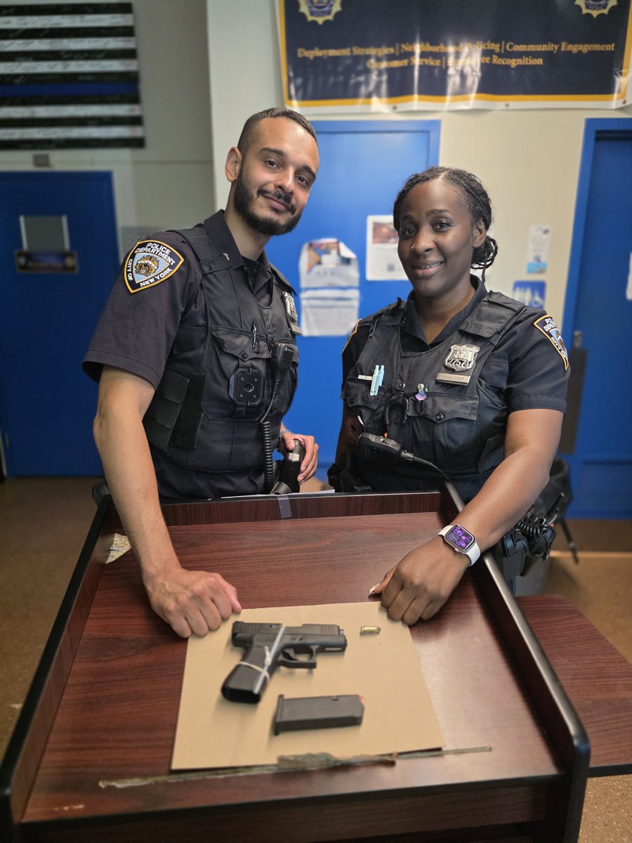 NYPD63Pct's tweet photo. Excellent work Officers Cruz &amp; Morgan and our Day Tour Officers arresting an individual after a shots fired occurrence in Mill Basin 

That's #NYPDprotecting https://t.co/ajBWo9CMTK