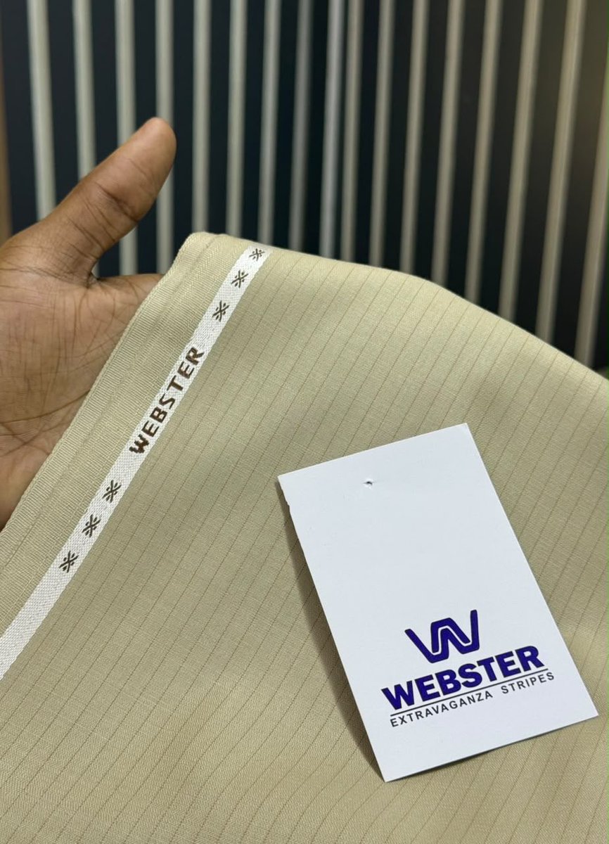 MAS_TEXTILE's tweet photo. WEBSTER🔥
 Premium Quality.

₦8,000 per yard✂️

Nationwide delivery 

Dm to Shop📍 https://t.co/WonrBpo5hp