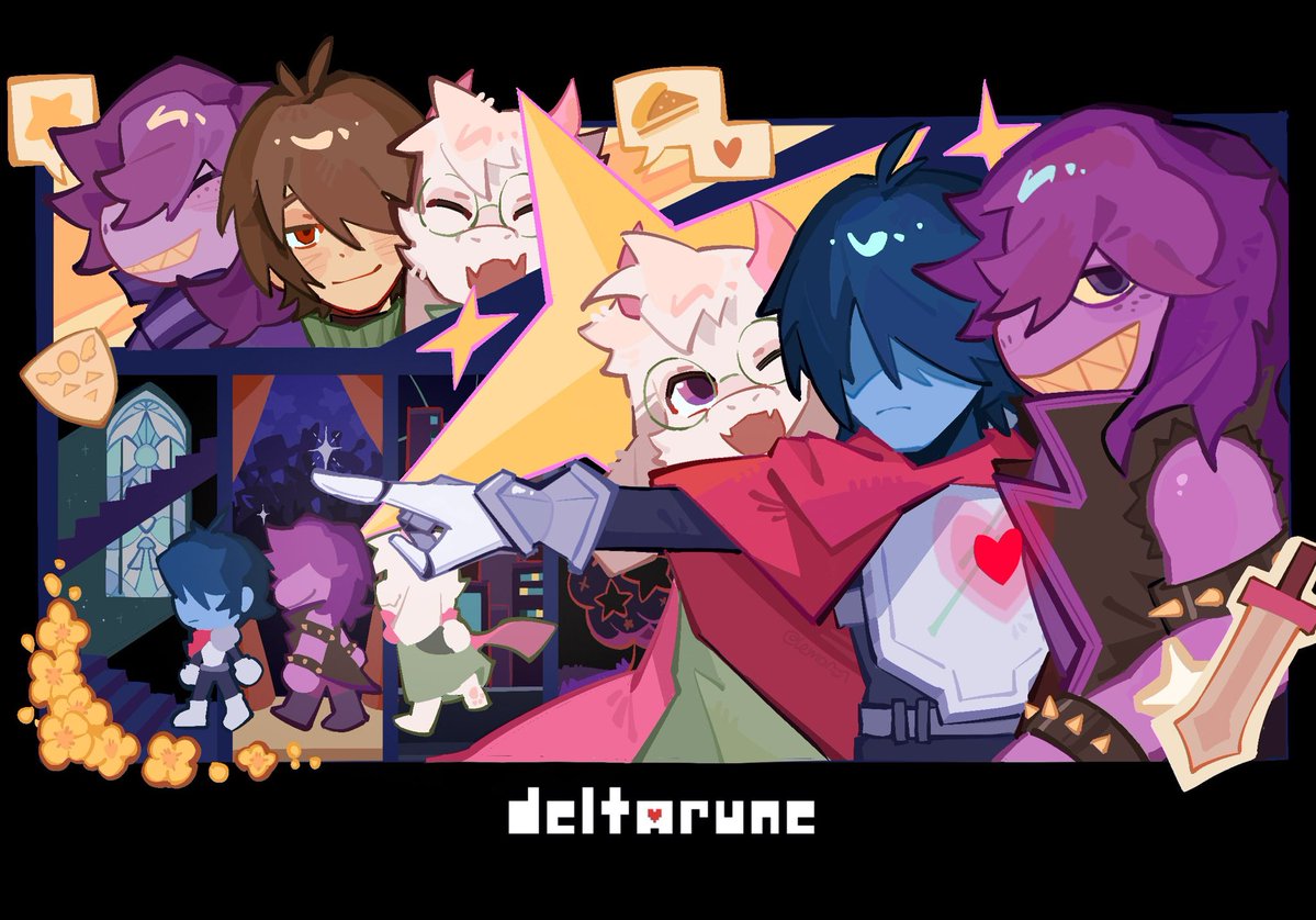 LemomAlexander's tweet photo. 你的旅程已经过半！
#deltarune https://t.co/GnFMdRHyFo