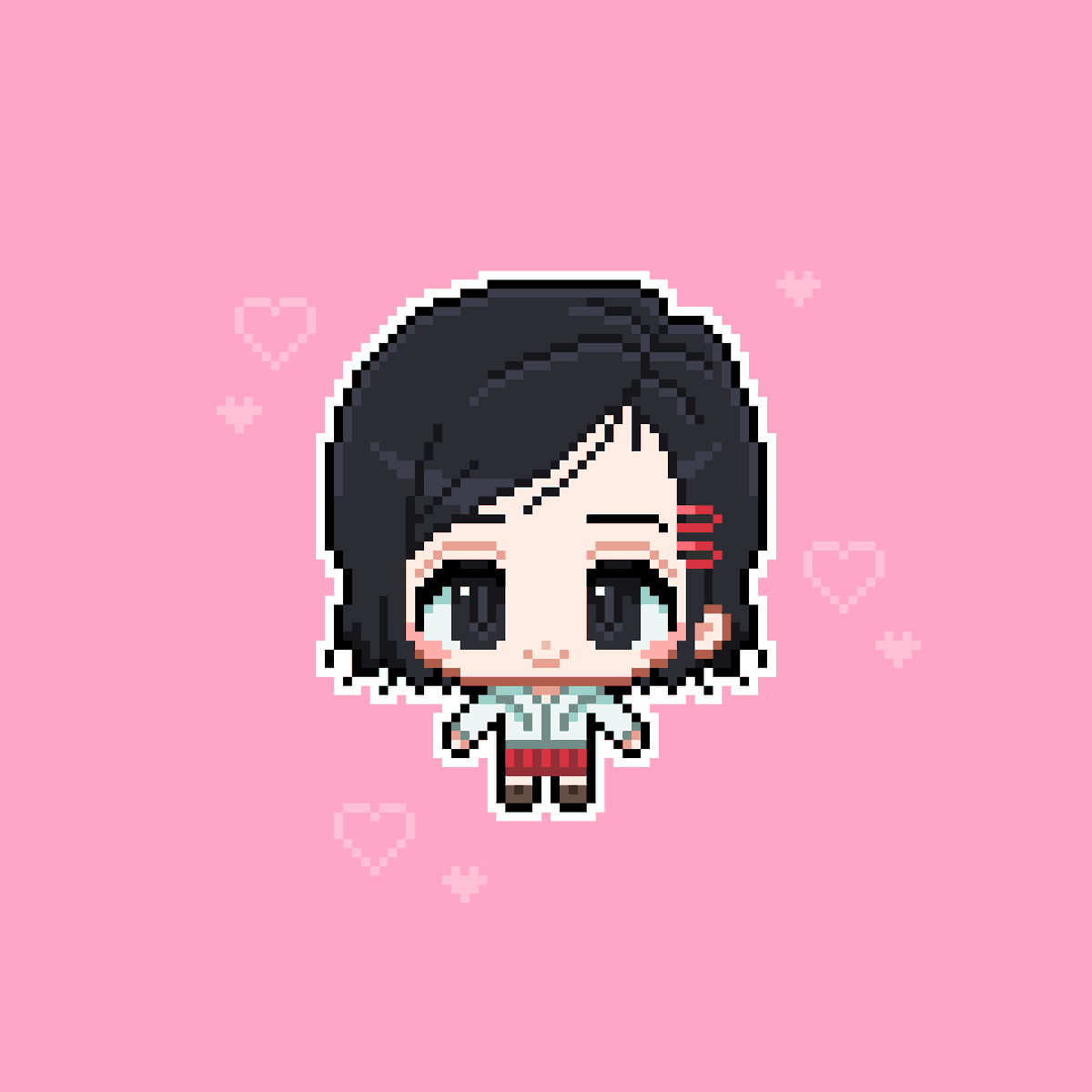 ppansuman's tweet photo. 인장으로 쓰려고 하루카 그림 아 내가 그렷는데 너무 귀여움 ㅁㅊ https://t.co/TYOy27OUws