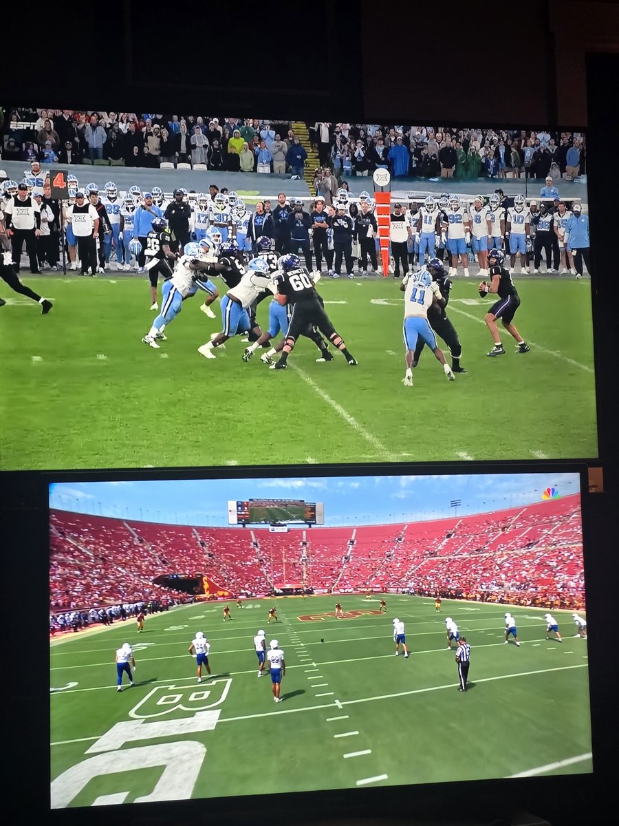 MrSandMan81's tweet photo. @SickosCommittee Going with two games in full screen. I'm so happy. We made it! https://t.co/3JzBBitSUV