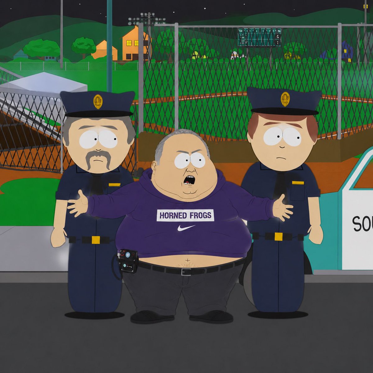 BrooksVcfb's tweet photo. Sonny Dykes every time TCU commits an obvious penalty. https://t.co/JgL0cLjqtT