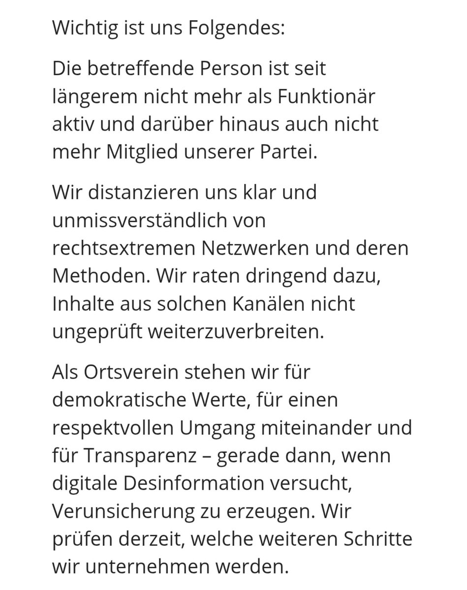 LilitThyra's tweet photo. "Einordnung" der Verfehlungen des ehemaligen Funktionärs durch die SPD Pulheim:
Die Rechten sind böse und verbreiten Falschinformationen... 🤦🏼‍♀️ https://t.co/QvFcRHgh0S