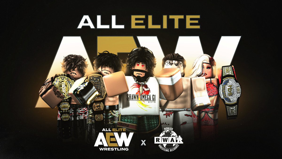RWAMedia's tweet photo. WELCOME TO THE RWA.🤝

@SurgeOnRoblox @AEWonAKSports