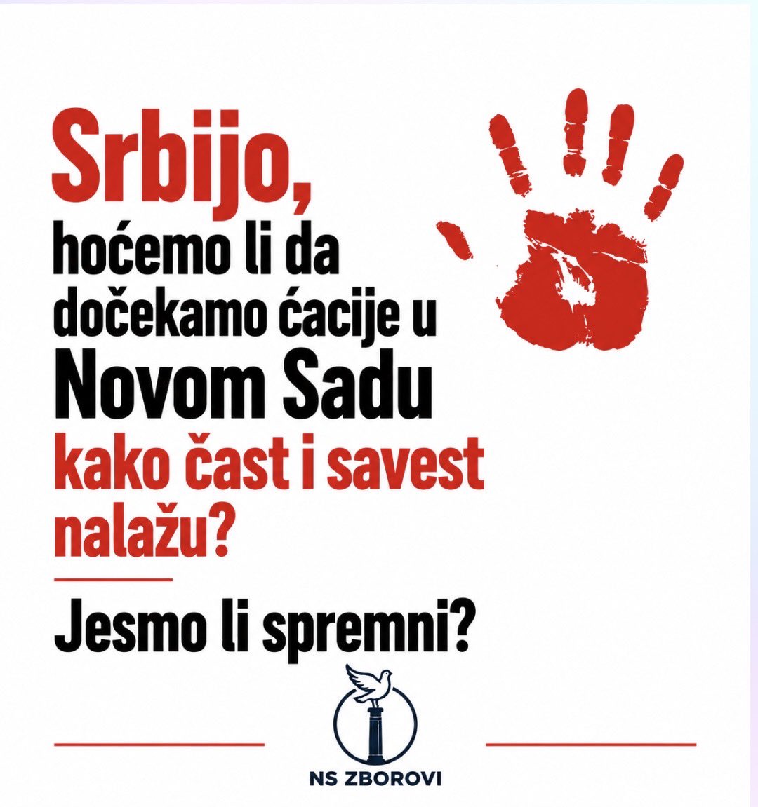 ZboroviNS's tweet photo. I?

Šta kaže lajna??!

Jesmo li spremni za 4.9.?! https://t.co/8Pjn53bNfq