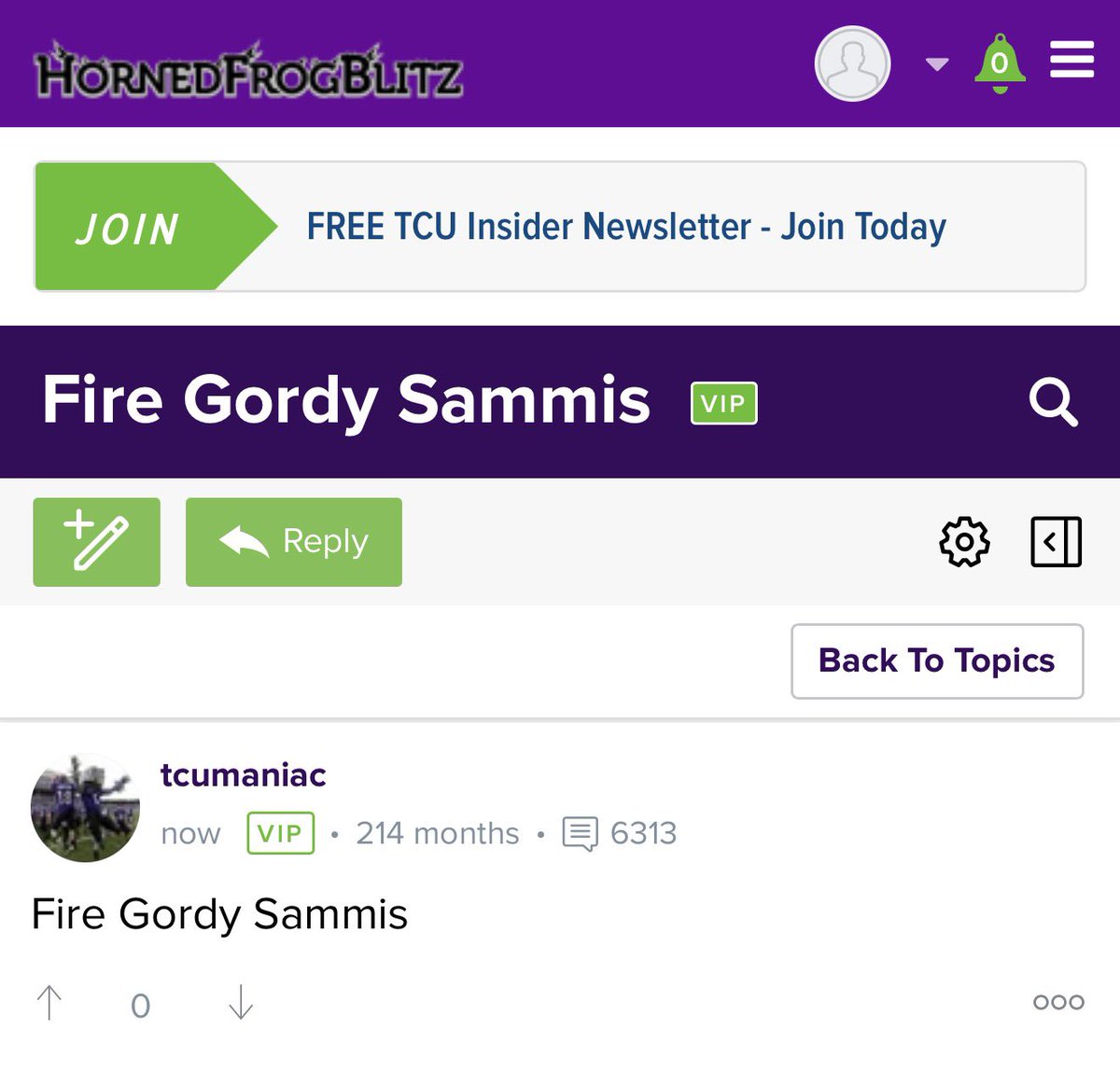 BoardGeniuses's tweet photo. #TCU lost. #FireEverybody https://t.co/gQhPBzN1kq