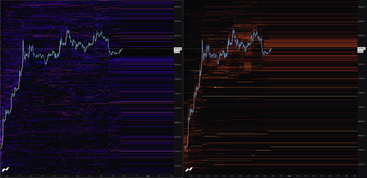 sigmatrace's tweet photo. bitcoin:native Weekend pump to hit the stop losses above on hyperliquid and trigger liquidations? https://t.co/mkZOEP4fp3