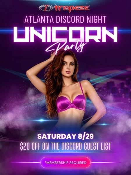 TrapezeClub's tweet photo. Get ready for the next big Discord Night tonight!🔥 Get on the Discord guest list for $20 OFF! https://t.co/ZMCYHQNWGw 

#trapezefortlauderdale #trapezeclub #atlnightlife #lifestyleclub #lifestyleparties https://t.co/bXsXdWDfe3