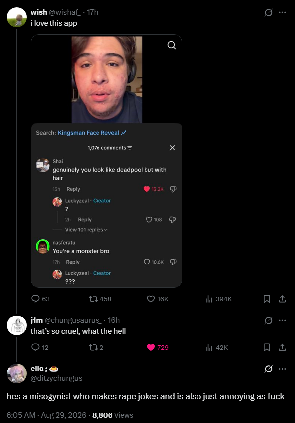 ru4ridh's tweet photo. v obvious n not a deep observation but i super super dont like how everyone seems to be waiting for a moral justification to attack or insult something totally unrelated that they already didnt like about someone https://t.co/pUOUenFOeZ