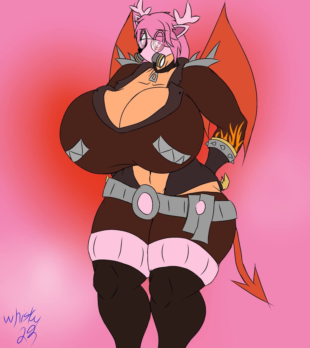CptDuncle's tweet photo. @Ggilnsfw heres my oc devi https://t.co/Hd7e43zNSk