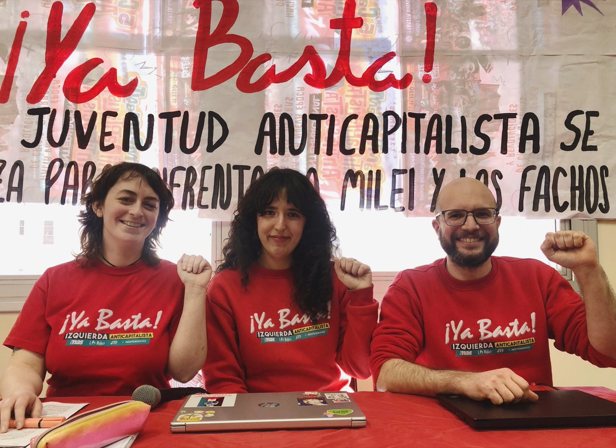 yabastafsoc's tweet photo. ARRANCA EL PLENARIO DEL ¡YA BASTA! EN LA FACULTAD DE SOCIALES 🔥

A sala llena nos rompemos ese plenario en la facultad donde echamos a los fachos y defendemos la educacion publica

Para enfrentar a Milei, los fachos e incels organizate con el ¡Ya Basta! https://t.co/J4712Sel8W