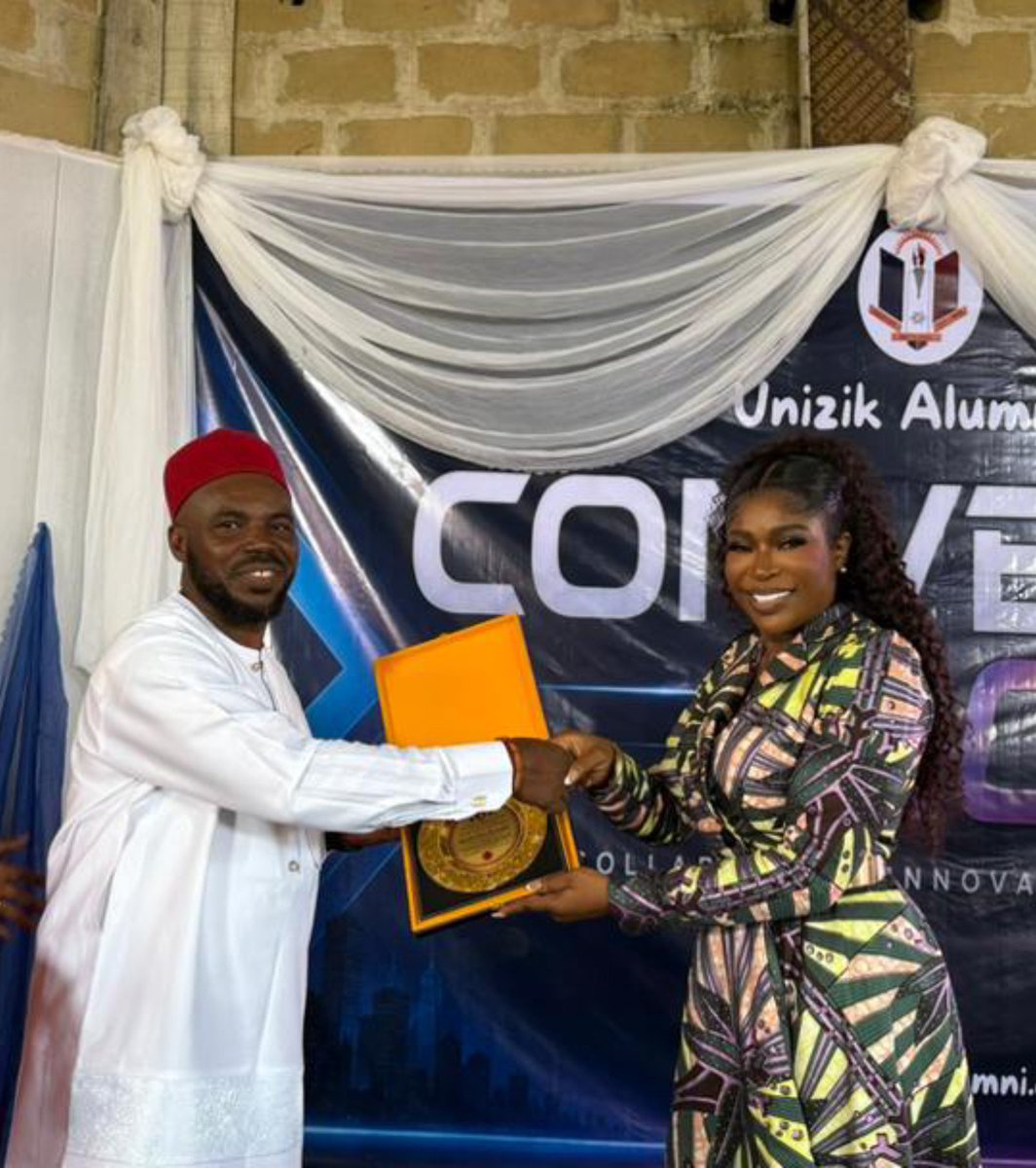 Oby_Orogbu's tweet photo. Yesterday, 28th August 2026, as a proud alumnus of the prestigious Nnamdi Azikiwe University, Awka, I had the honour of attending the UNIZIK Alumni Converge 2.0, held under the theme: “Uniting UNIZIK Alumni for Impact, Legacy, and Global Excellence.” The event, hosted at the site of the ongoing Alumni Building project, brought together scholars, professionals, and distinguished alumni whose journeys were shaped within the walls of UNIZIK. 

I was delighted to be honoured with the Giant of Honour Award, a recognition that deeply humbles me and strengthens my resolve to continue in service and leadership. Standing among fellow alumni, I felt the weight of our collective responsibility to uphold the values instilled by our alma mater. 

This convergence inspires a fresh determination to deepen connections, nurture enduring legacies, and project the values of Nnamdi Azikiwe University onto the global stage. Together, we carry the torch of UNIZIK, and with renewed dedication, we will transform our shared heritage into a lasting legacy for generations to come.

-POLO