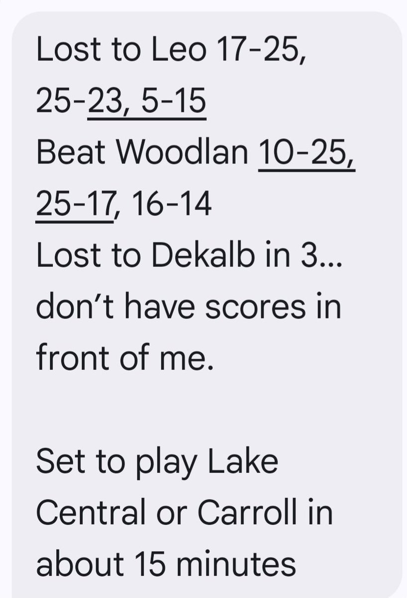 TimYoder24's tweet photo. Concord JV Volleyball invite...
Here what we know...
Report via text message from area code 260
#concordpride https://t.co/eMF93zAaMT