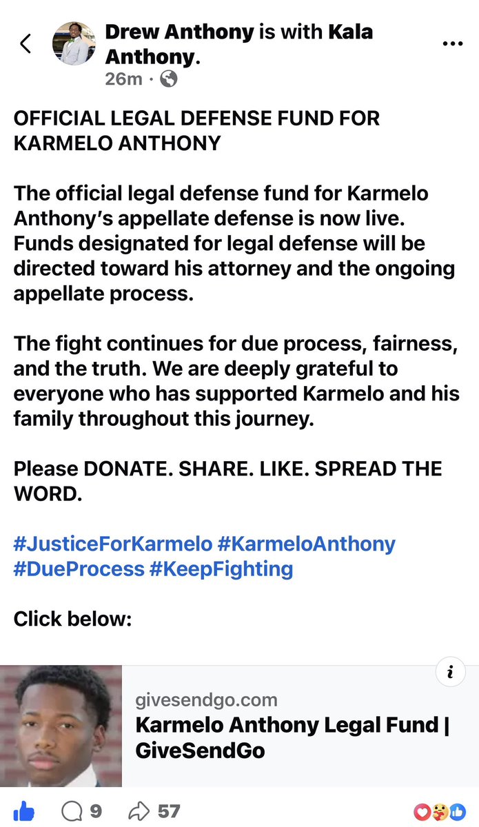 freekarmelo04's tweet photo. Drew Anthony started a legal fund for Karmelo link in my bio https://t.co/VgnwENmVku