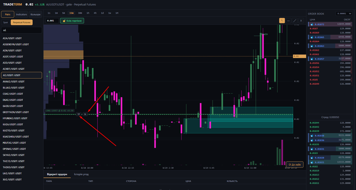 homeless8777's tweet photo. You simply click the left mouse button and drag to the desired location—whether for take-profit or stop-loss—and that’s it; the feature is implemented individually for each exchange and has been personally tested.
#btc #binance #WhiteBIT #gateio #okx #cmex #Bybit #Kraken #Bitget #HTX