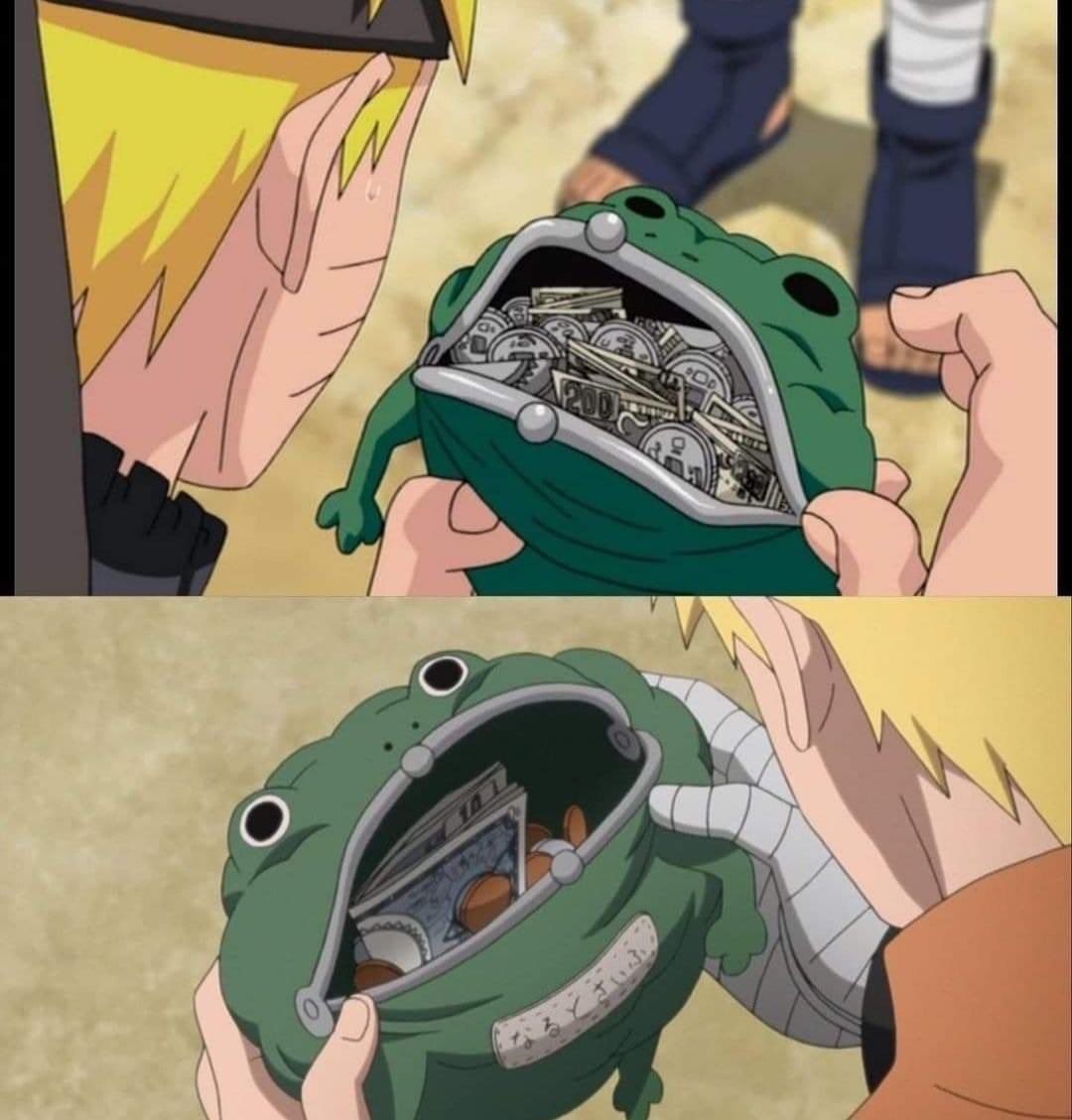 NarutoDaily_'s tweet photo. Naruto really became more broke as Hokage https://t.co/hjuAWKzrb5