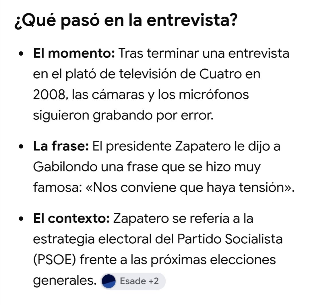 MariaTOliva2's tweet photo. @LolaTristante @JaimeMercant @AlanBarrosoA Y a Sánchez le conviene que haya "tensión" de cara a las elecciones de 2027. Ya descubrieron esta estrategia Zapatero y Gabilondo. El Psoe no sabe gestionar, por eso, necesita la manipulación para llegar al poder. Si los votantes están sometidos a "tensión" son más manipulables. https://t.co/CvA2o0kwkt