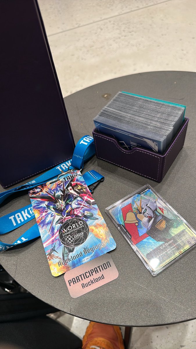 YousureC's tweet photo. よしゅあ氏
今年から激ハマりのガンダムカードゲーム
初の国内予選に出るw

目指すはジオングの手🖐️ https://t.co/cGkZ9p8X1Y