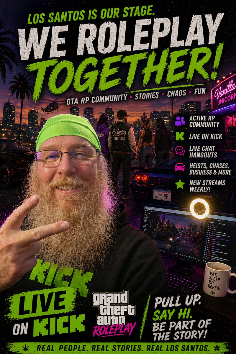 RagingGeezer's tweet photo. RP server build... Wild~Life RP! #OPZERO #PICKKICK #ChillVibes #vetsfirst #safeplace @kick @KickCommunity @KickRetweetz @Kickpromoting
https://t.co/xdiLlWUoej
Come hang out with good vibes and an awesome community. https://t.co/mbUQOMrdkS