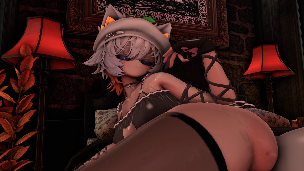 PromeVT's tweet photo. Kiss me baby one more time 🥴🤍
#vrmodel #vrchatphotography #vrchat #booth #airi https://t.co/i2zDtBcZQy