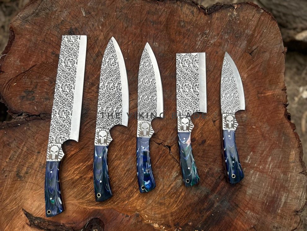 thevikingblade's tweet photo. ๐ฅ Custom Handmade Chef Knife Set ๐ฅ
A unique kitchen set with eye-catching resin handles and a premium leather roll. Handmade for chefs, home cooks & collectors. Perfect for everyday cooking or gifting. ๐จโ๐ณ๐ช
๐ https://t.co/oy3mHhqwuY
#ChefKnife #KitchenKnives #Handmade https://t.co/m2fbV8hO2T
