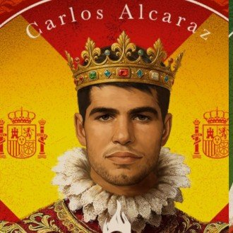 Draxler071217's tweet photo. @carlosalcaraz KING CHARLY https://t.co/BTzIepYdGu