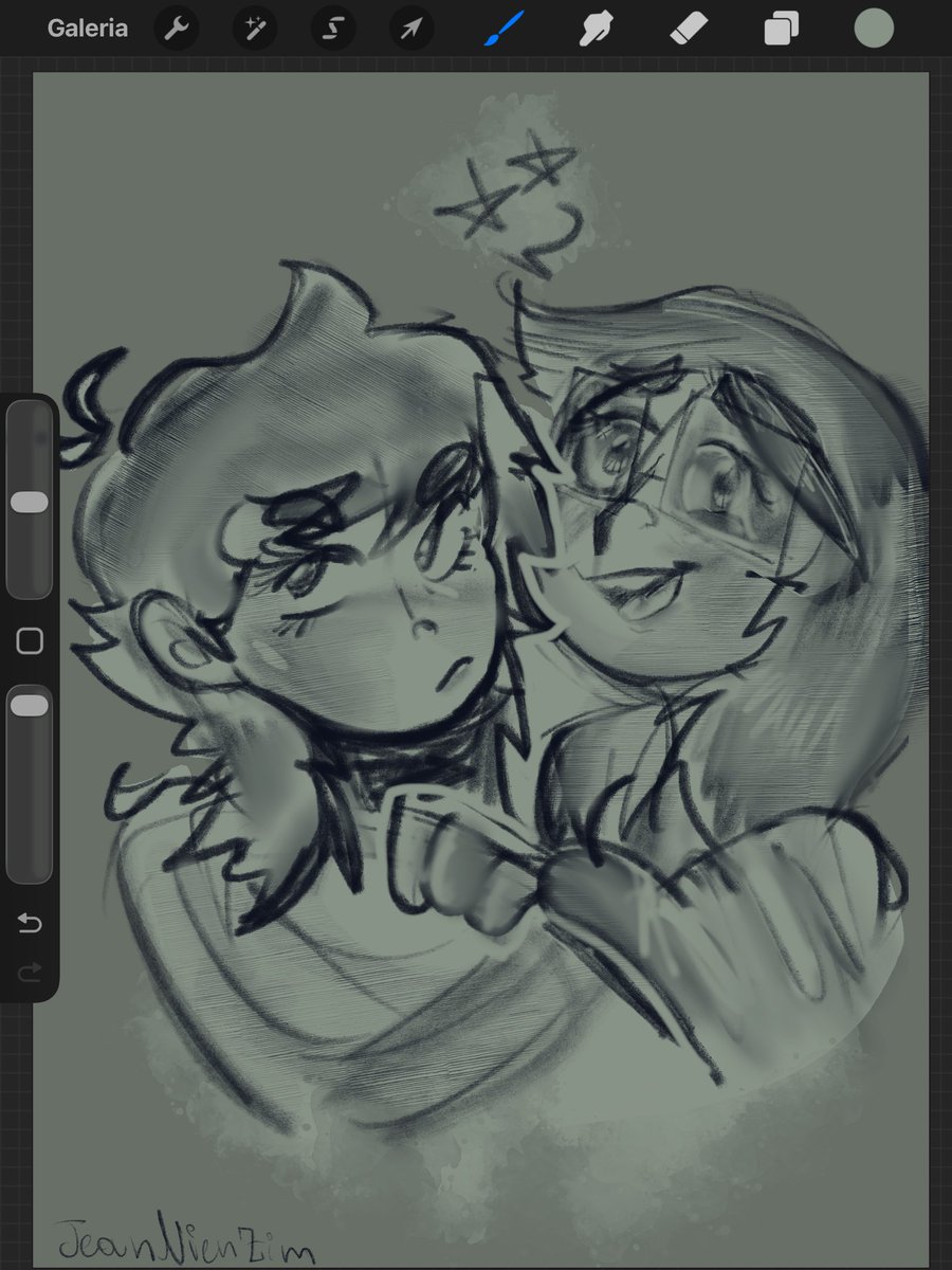 JeanNienZim's tweet photo. @LinnMoracervo Fiz uma fanart delas 🥺 https://t.co/SDdP5pMbRB