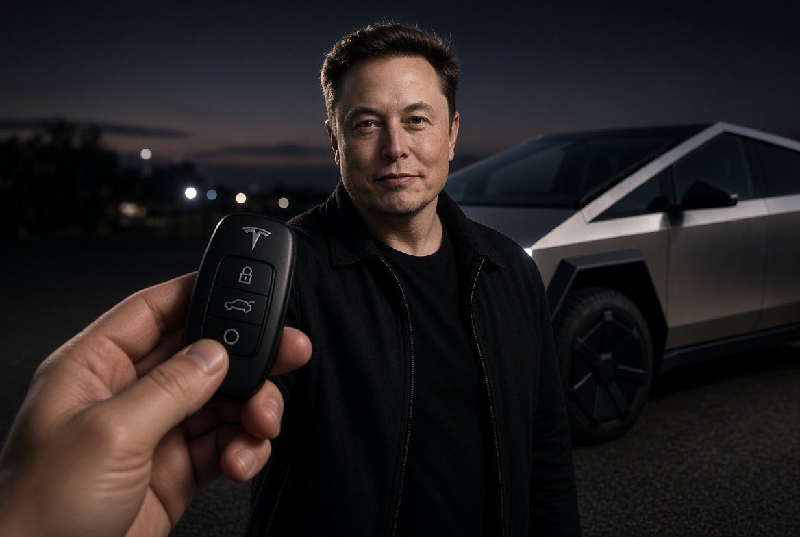 voteformusk's tweet photo. Elon hands you the keys to this car. What do you do first? A. Drive it immediately B. Post it C. Inspect every detail D. Freeze and stare https://t.co/DvsdUqZJNf