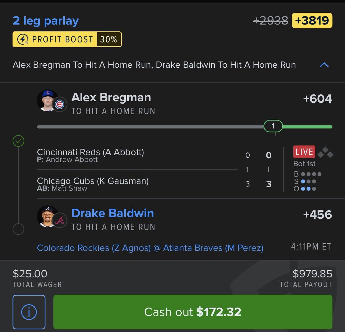 eedat01's tweet photo. If Drake Baldwin sends one to the moon, I’ll give $50 to somebody that likes this post https://t.co/QeNXbfxgfY
