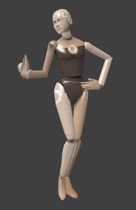 Dude_The_Ninja's tweet photo. Big Valve leak dropped, it contains some early ("Core Hub" era) Portal stuff that people are going nuts over.

I won't share much as I'm not as well-informed about Portal stuff as others, but there's a robot girl! https://t.co/oXLsCvKxZa