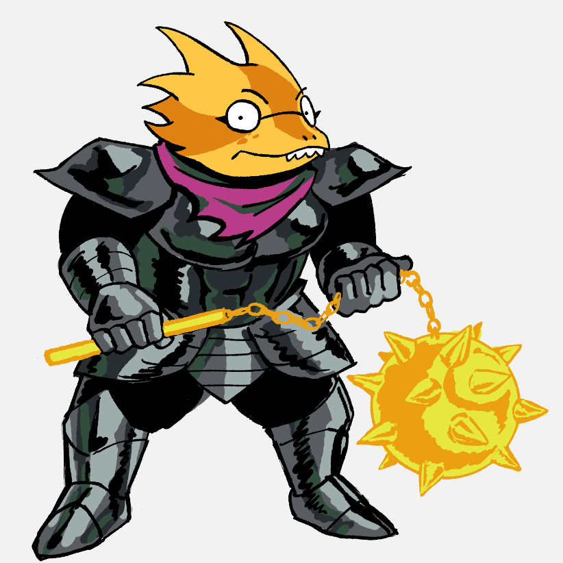bug__fail's tweet photo. alphys, royal guard https://t.co/aAS2Qjyemc