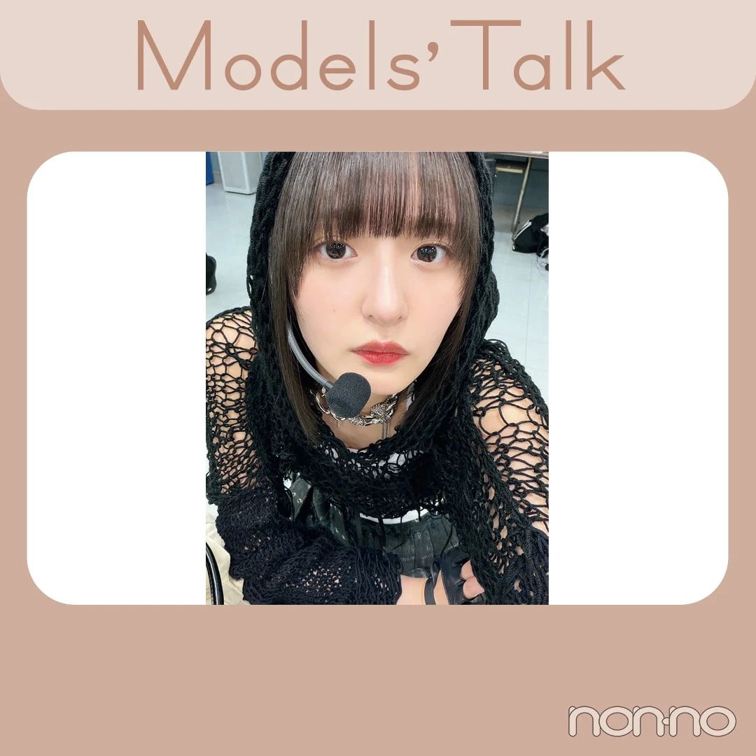 nonno_staff's tweet photo. 【 #遠藤さくら のMODEL’S TALK】 
Q：自分を漢字一文字で表すと❔
A：冷
▶▷https://t.co/4edbzPDKdV https://t.co/FT0nPEscim