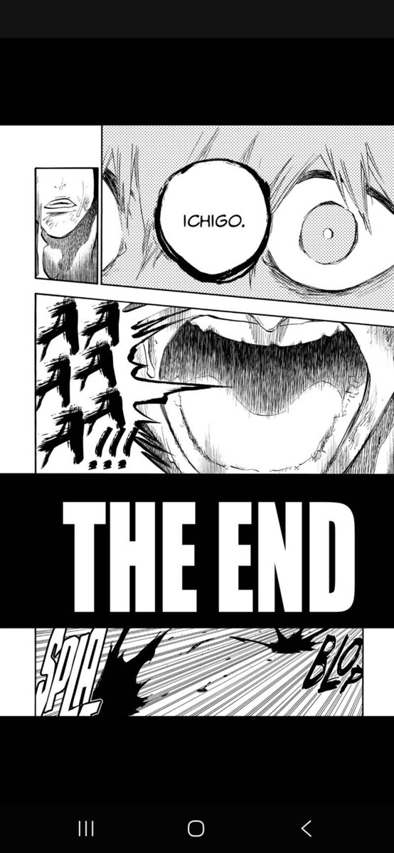 Nagato890's tweet photo. Ichiruki fans, what kind of sad cope is this  ? 😂😂😂😂

​Ichigo literally had that exact same look of complete despair in the manga because his sword was broken and useless  and  Rukia wasn’t even there. 

In the anime, he falls into despair not just because of Rukia but  because all of his friends Ganju, Renji, Chad; got slaughtered, and his Bankai was snapped in half. 😂😂

The anime added his friends getting cut down to emphasize the sheer weight of his defeat for drama, and you're hyper-focusing on Rukia just to prop up a personal  bulshit  headcanon