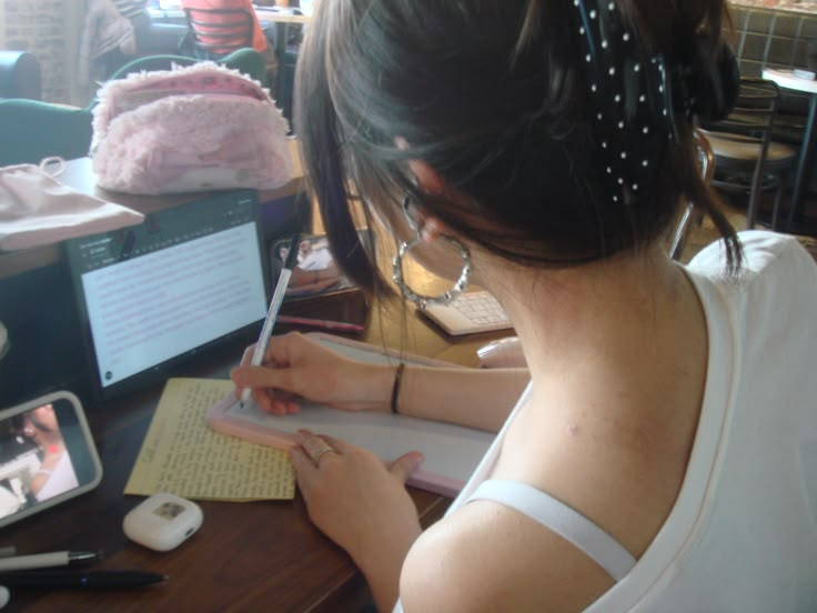 giiswrld's tweet photo. got back and immediately made her keep studying https://t.co/4YTspkdgOv