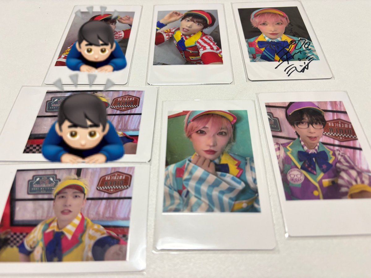 tbsbkyun___'s tweet photo. パンダドラゴン パラゴン ダイナー衣装 ハピカ サイン 交換

(譲) 赤 水 黄 紫
(求) 桃 ALT欄に求記載

本日または別日で交換可
返信にお時間頂く場合もございます。
お気軽にお声掛けください。 https://t.co/FNRC31zvyr