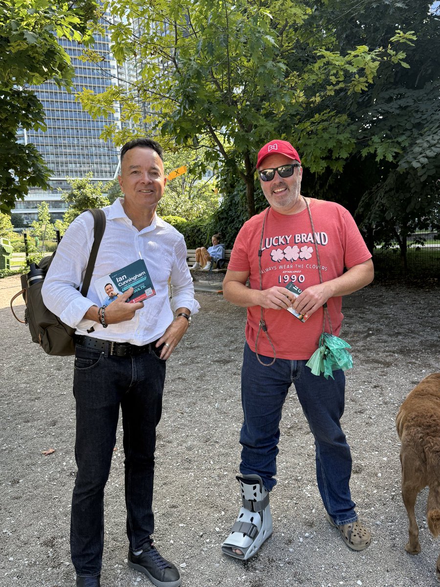 IanCForTO's tweet photo. Fun in the sun at Stanley Park. People coming with creative solutions to help our neighborhood, but also a lot of optimism about the future of Spadina-Fort York. Want to be a part of the solution? Join our team https://t.co/nsNbTyBi3b https://t.co/8swzSs6mCy