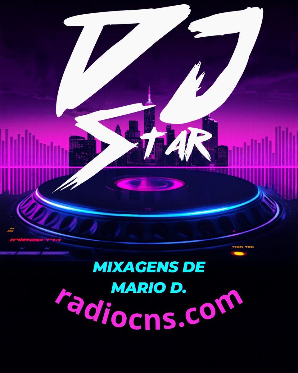 radiocns's tweet photo. #BoraDançar 💃 neste sábado no #DJstar da #CNS ► https://t.co/yXYbUsG2Xs 🎧️ 🤙
#MarioD #webradio #Aradioqueligavoce #AquecePraSuaBalada #trance #mixed #remix #Techno
#housemusic #Deephouse #OsSonsQueFazemVoceDançar #finde #fds #party #AquiONegocioehDançar
#dancemusic #dj https://t.co/qeUprCoLu1