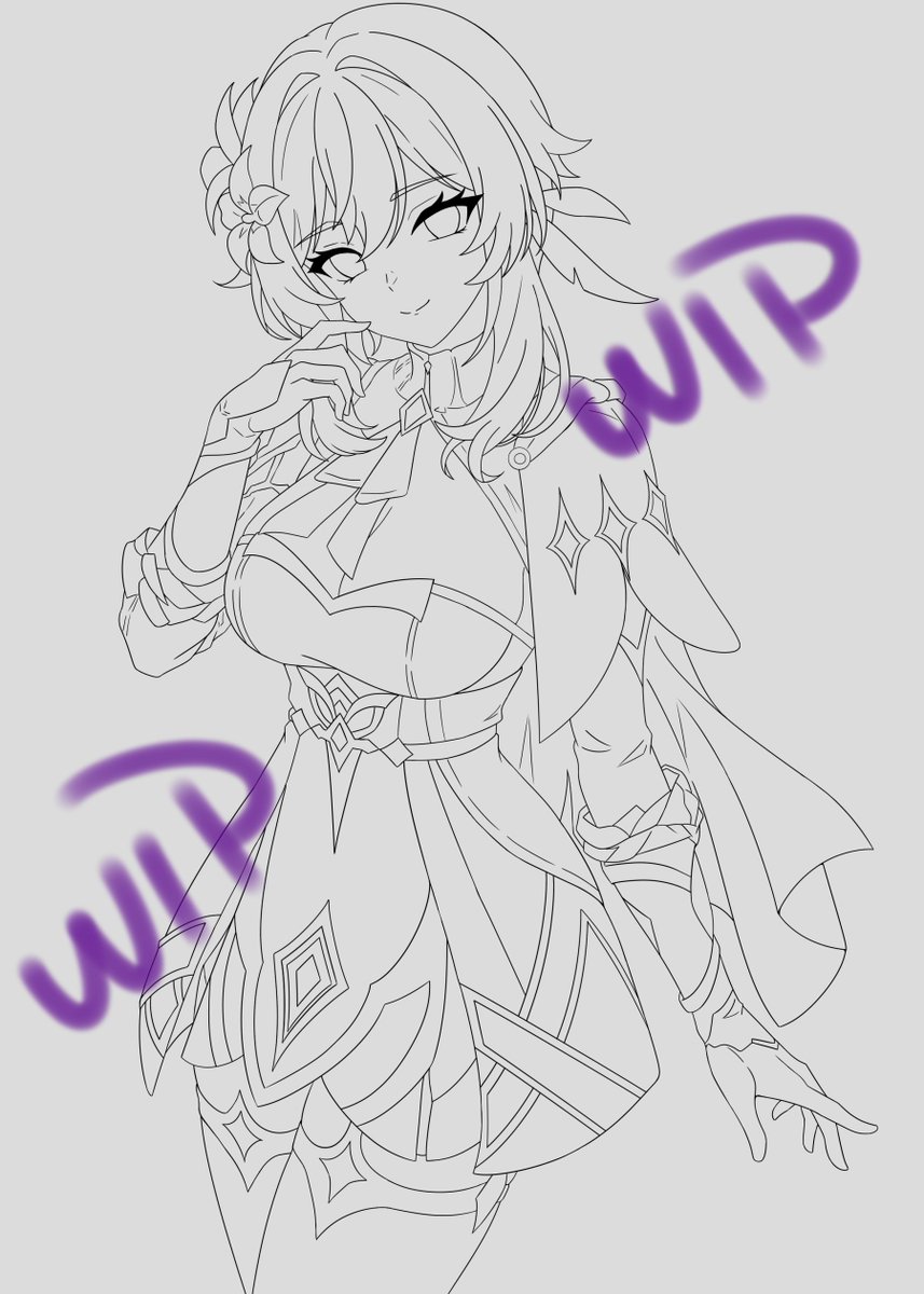 kaniselle's tweet photo. #wip #GenshinImpactㅤ https://t.co/Z9PZfgfii0