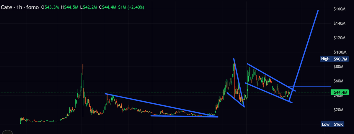 MoEthWhale's tweet photo. I call it from now cat(e) army.

@PoorGoat_ has just restarted the most hated $CATE rally to billions.. 

Time for the delusional cat(e) holders to step up. 🐈 https://t.co/CRmGc00hTL