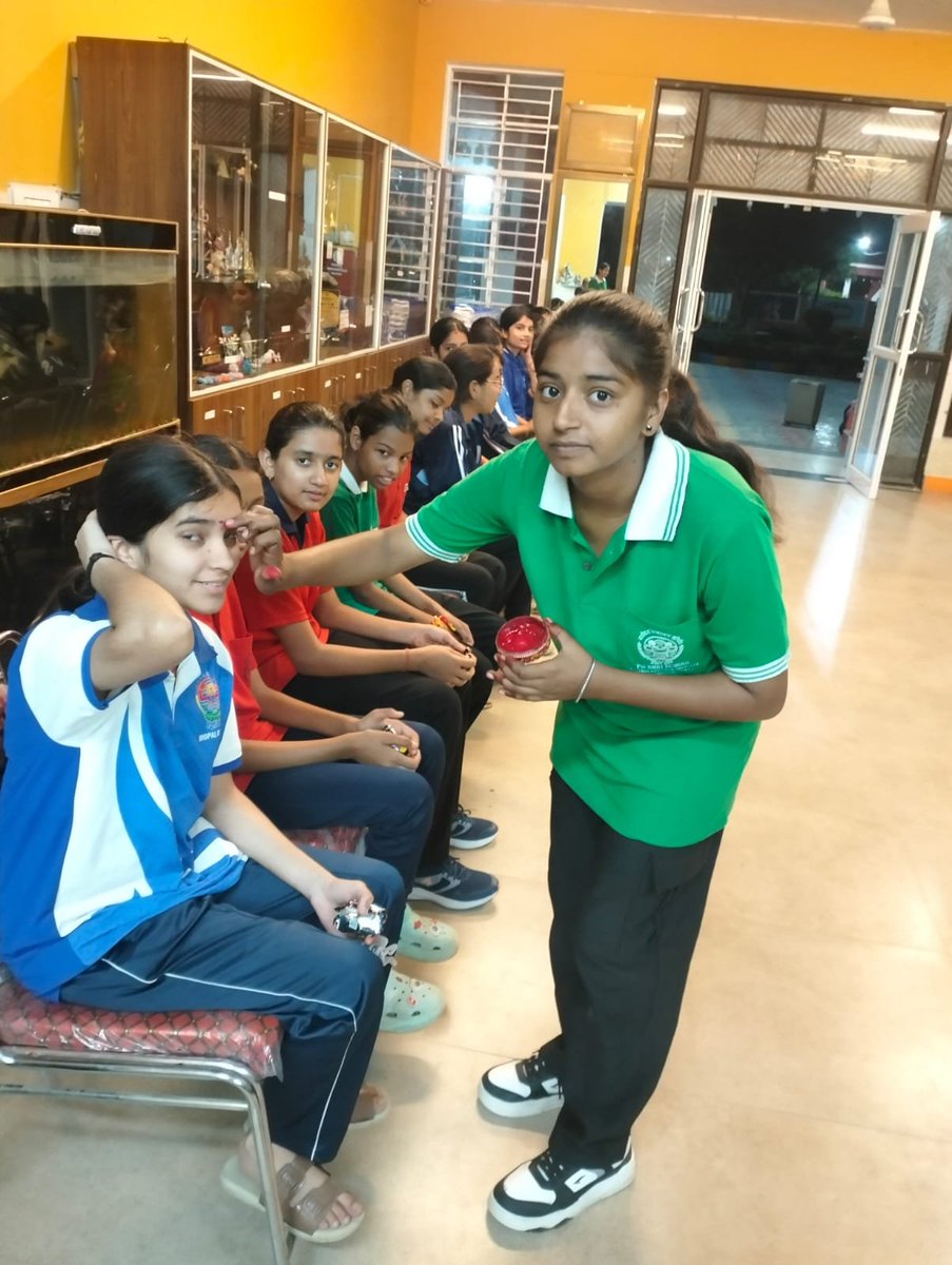 Jnv_Udaipur's tweet photo. JNV Mavli, Udaipur is all set to host the NVS 17th National Chess Meet–2026 from 01–03 September 2026.
Shillong & Bhopal Region teams have arrived and were warmly welcomed at the venue. ♟️
Welcome to JNV Mavli! Let the games begin!
#NVS #NationalChessMeet2026 #JNVActivity #MoE https://t.co/Ygo98QAx6n