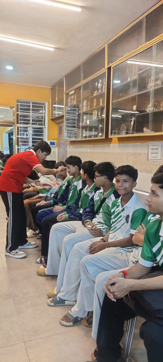 Jnv_Udaipur's tweet photo. JNV Mavli, Udaipur is all set to host the NVS 17th National Chess Meet–2026 from 01–03 September 2026.
Shillong & Bhopal Region teams have arrived and were warmly welcomed at the venue. ♟️
Welcome to JNV Mavli! Let the games begin!
#NVS #NationalChessMeet2026 #JNVActivity #MoE https://t.co/Ygo98QAx6n