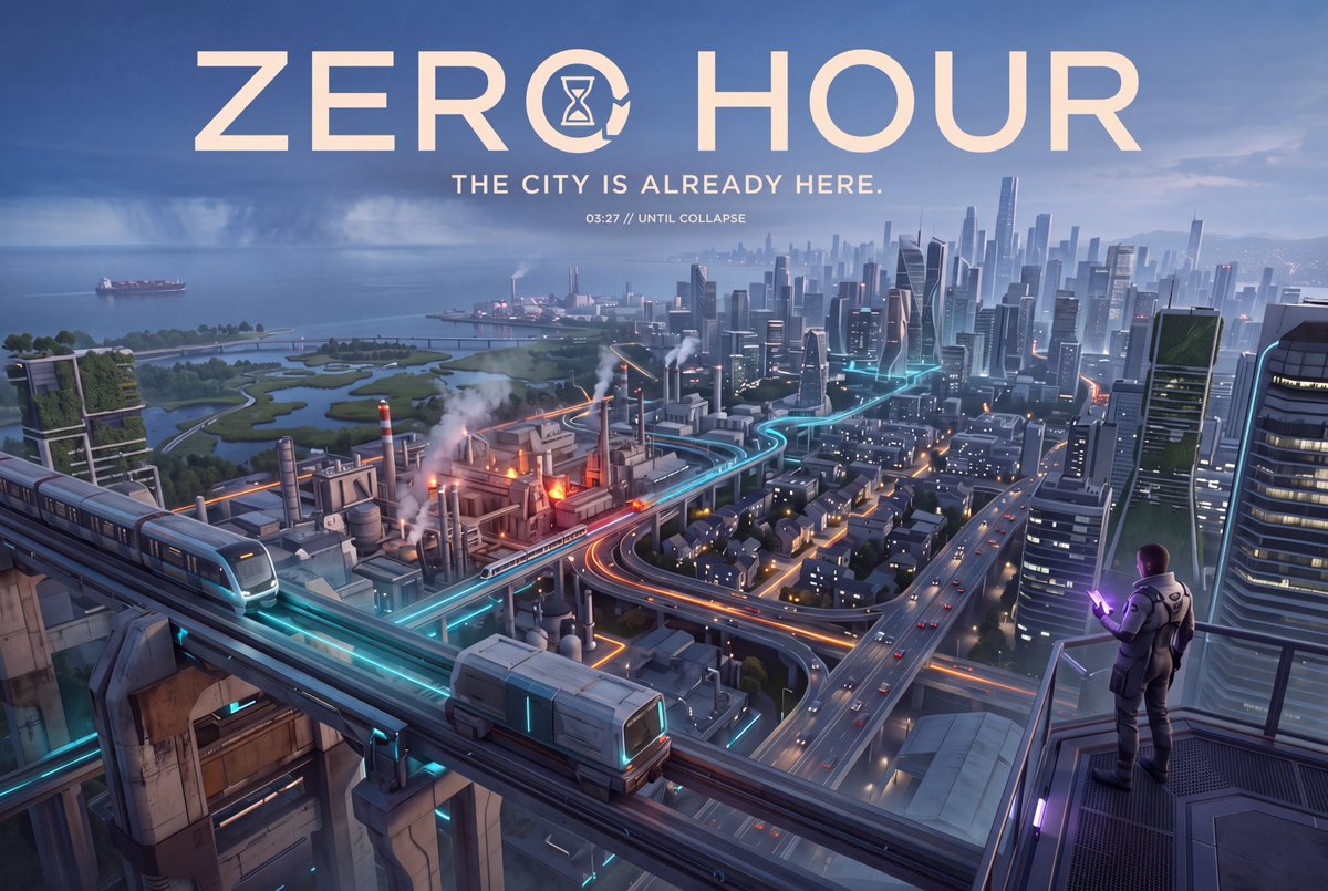 dank_penta's tweet photo. Pausing Rift Trials to build ZERO HOUR for Meta's competition. Save the city, not build it. Every decision matters. #ZeroHourGame #Gaming #GameDev https://t.co/GbcidrMmyW