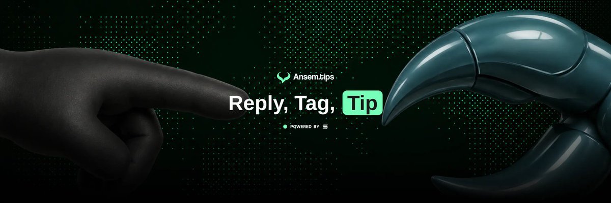 azmi_syafa's tweet photo. 🤖 SYSTEM UPDATE: $TIPANSEM is getting stronger!
$ANSEM + $TIPANSEM = TIP Protocol 🐂
From the AnsemHack Clawarena hackathon, this project continues to grow and has become part of a real tipping ecosystem. The machine keeps evolving 🔥
#TIPANSEM #Crypto @tipansem https://t.co/Rp7X2tVj2M