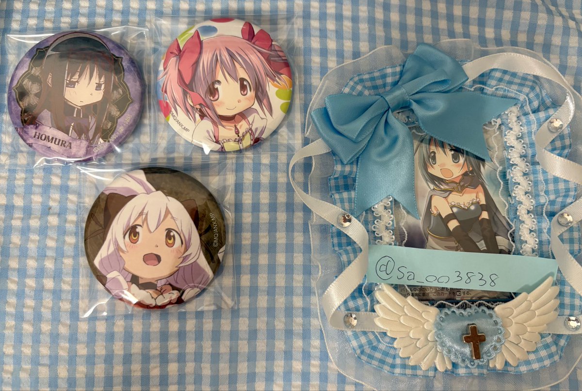 sa_oo3838's tweet photo. 交換 魔法少女まどか☆マギカ まどマギ 缶バッジ
譲 ほむら まどか なぎさ
求 同異種美樹さやか
郵送のみとなります 検索からでもお気軽にお声掛けください https://t.co/15ajJPpLGJ